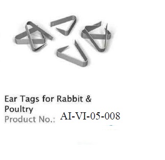EAR TAGS FOR RABBIT AND POULTRY